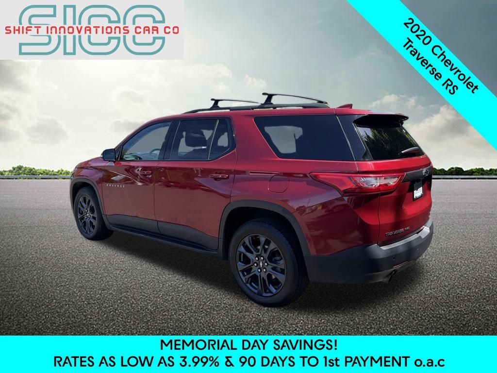 Used 2020 Chevrolet Traverse RS w/ LPO, 'HIT The Road' Package AWD/4WD image 4