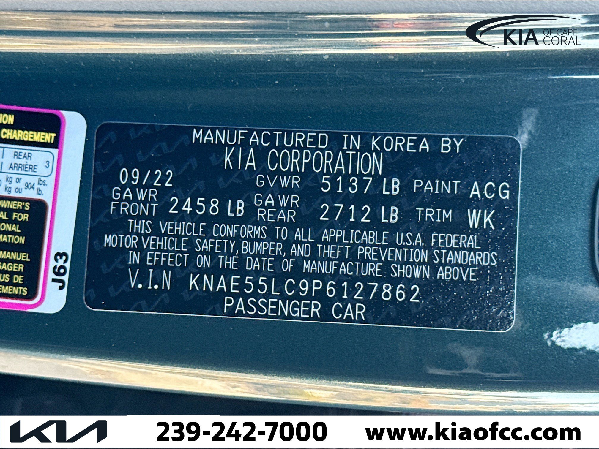 Certified 2023 Kia Stinger GT2 image 44