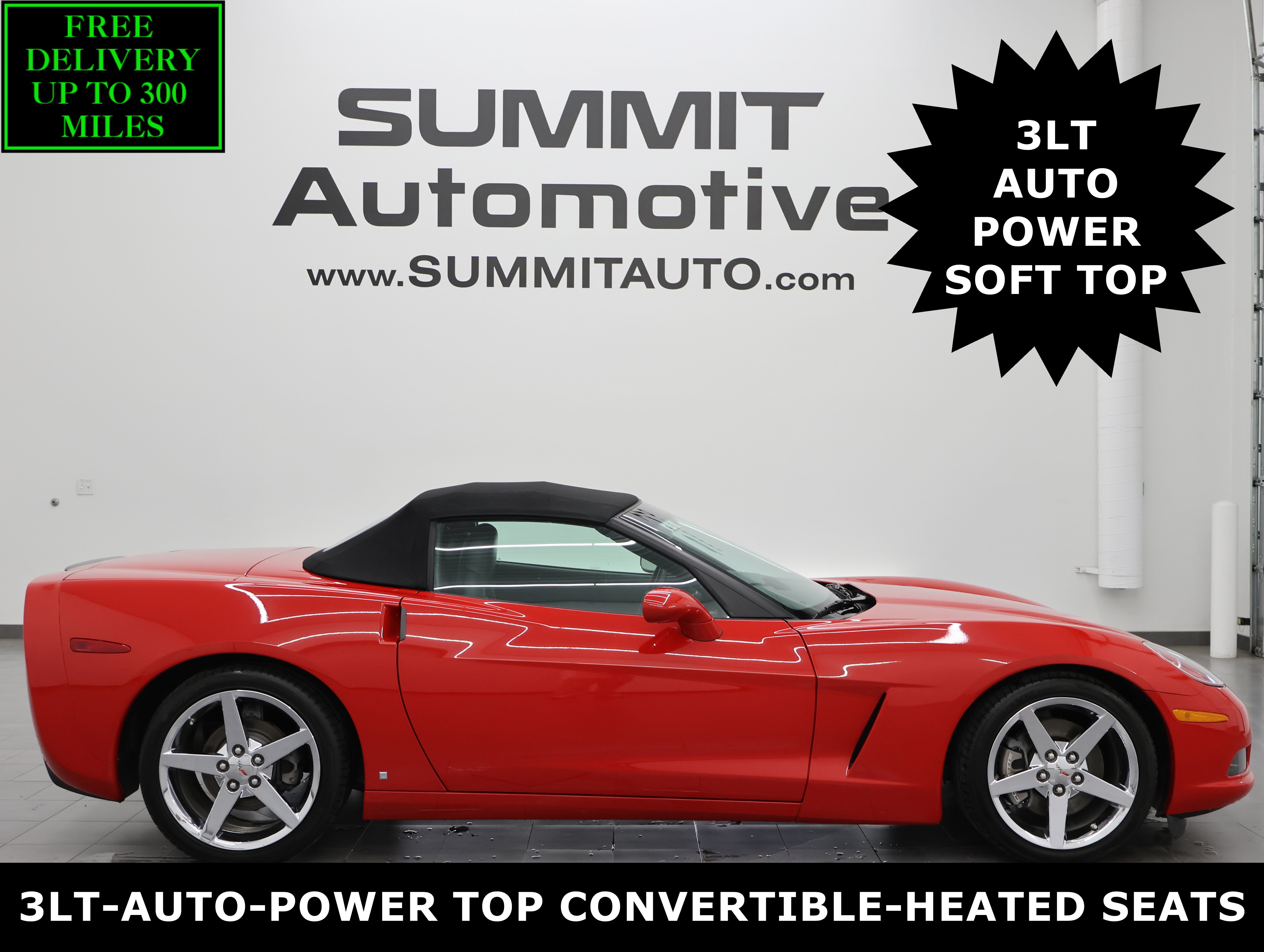 Used 2008 Chevrolet Corvette Convertible w/ Preferred Equipment Group RWD image 1