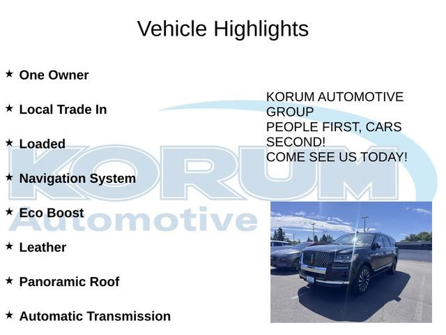 Used 2022 Lincoln Navigator L Black Label AWD/4WD image 4