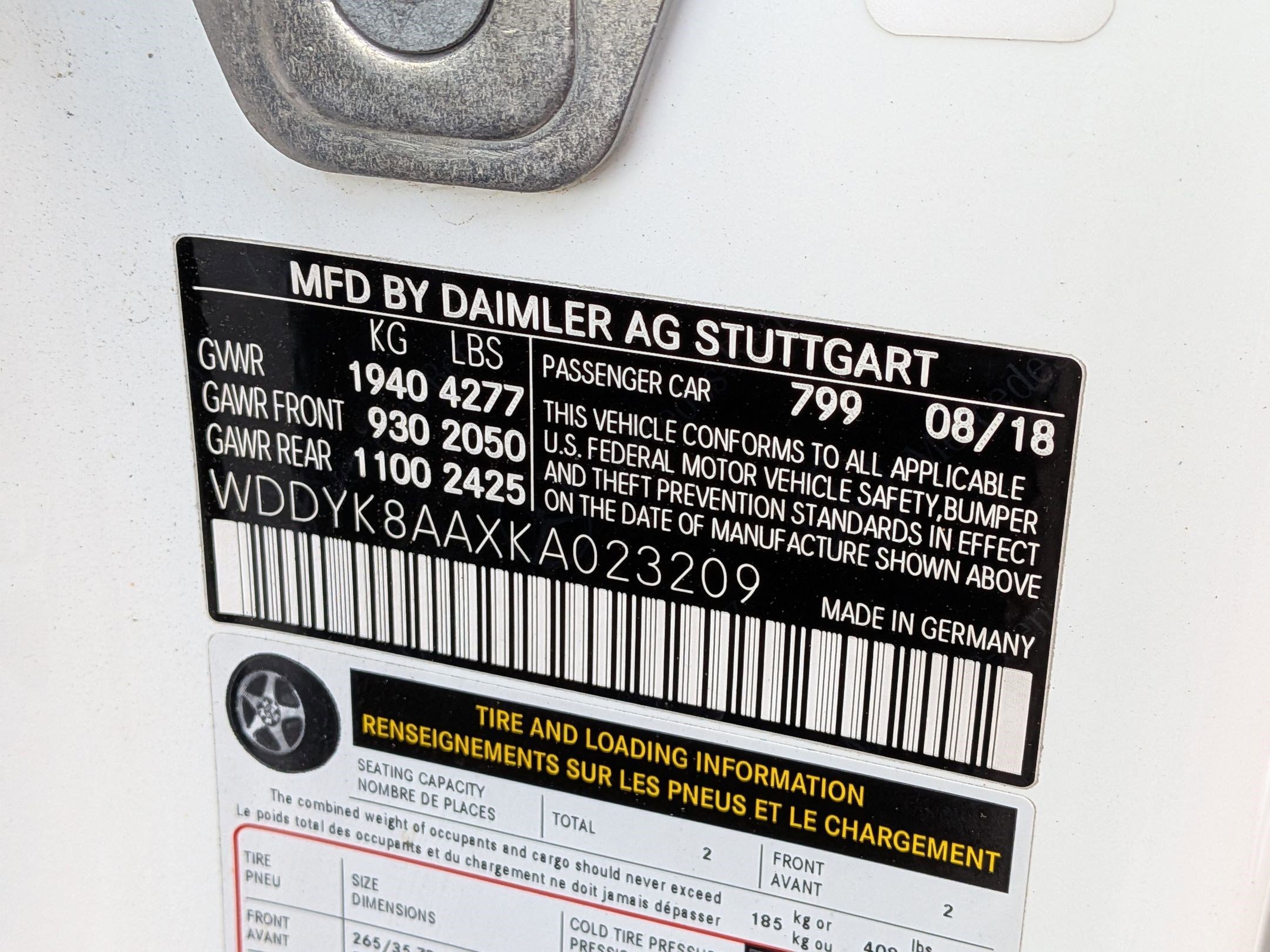 Certified 2019 Mercedes-Benz AMG GT C image 19