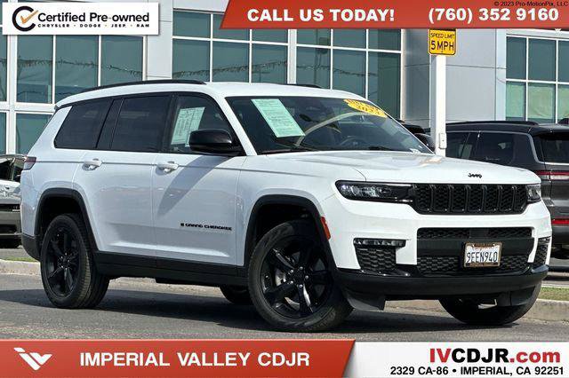 Certified 2023 Jeep Grand Cherokee L Limited w/ Black Appearance Package AWD/4WD image 1