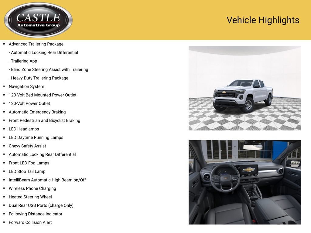New 2026 Chevrolet Colorado LT w/ LT Convenience Package AWD/4WD image 8