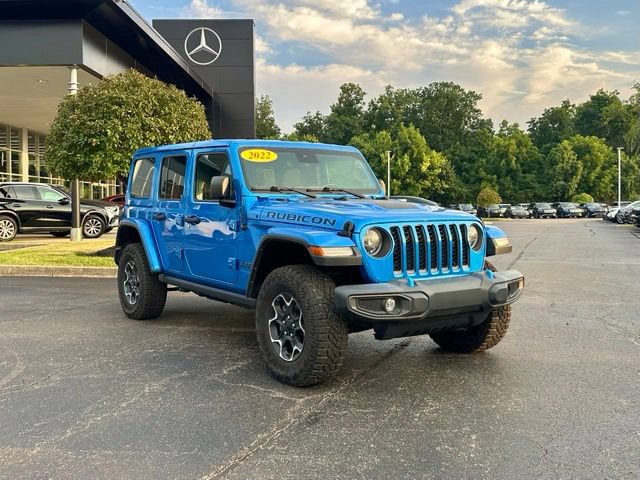 Used 2022 Jeep Wrangler Unlimited Rubicon 4xe w/ Cold Weather Group AWD/4WD image 1