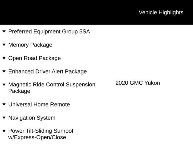 Used 2020 GMC Yukon Denali w/ Open Road Package image 12