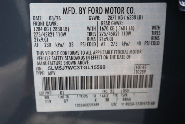 New 2026 Lincoln Aviator Reserve w/ Illumination Package RWD image 30