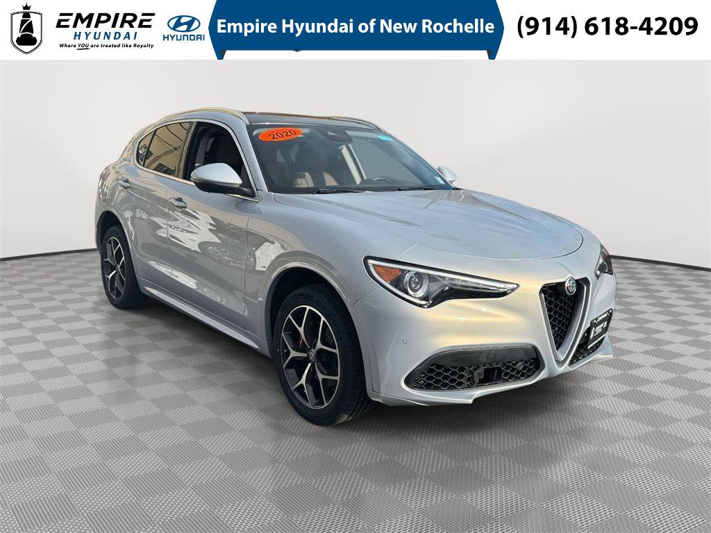 Used 2020 Alfa Romeo Stelvio Ti w/ Active Blind Spot Package