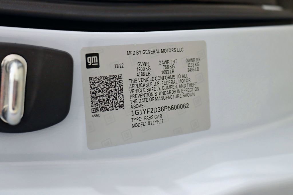 Used 2023 Chevrolet Corvette Z06 w/ Stealth Interior Trim Package image 38