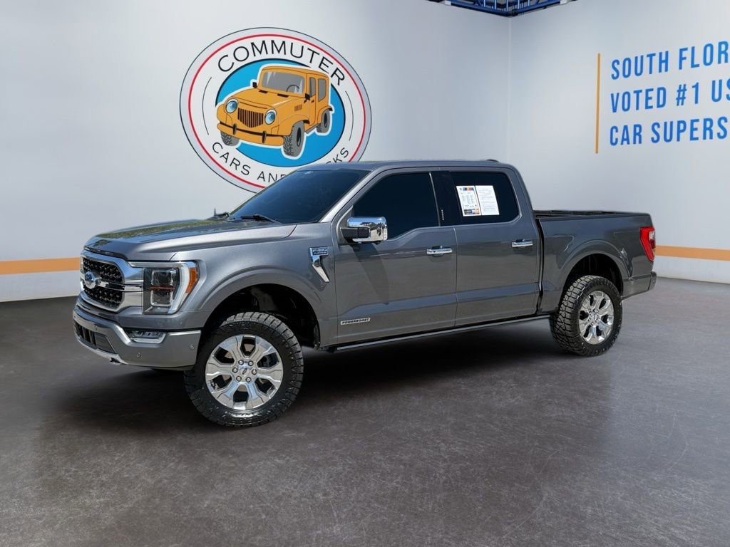Used 2021 Ford F150 Platinum w/ Equipment Group 701A High AWD/4WD image 2