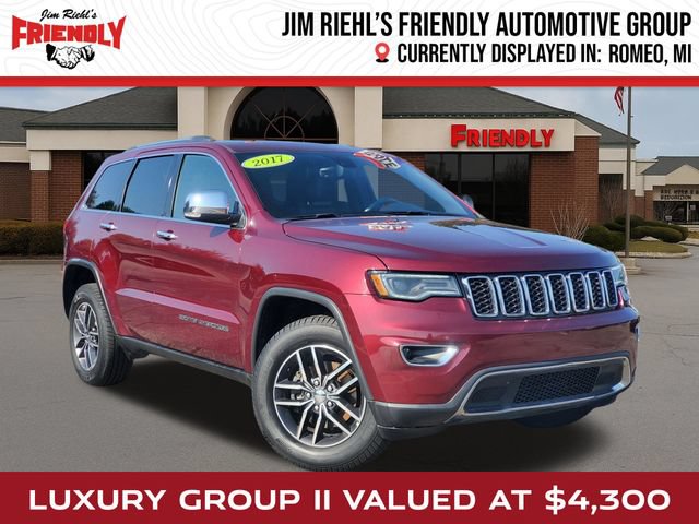 Used 2017 Jeep Grand Cherokee Limited w/ Luxury Group II AWD/4WD image 1