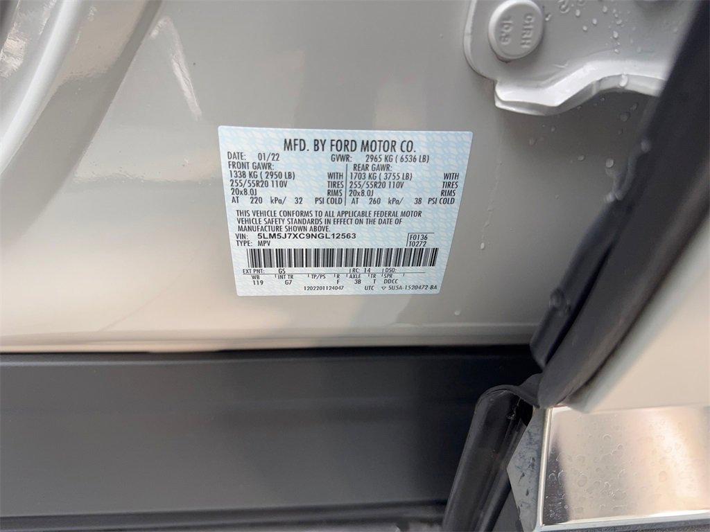 Used 2022 Lincoln Aviator Reserve w/ Equipment Group 201A image 93