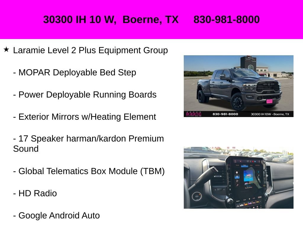 Used 2025 RAM 3500 Laramie AWD/4WD image 35