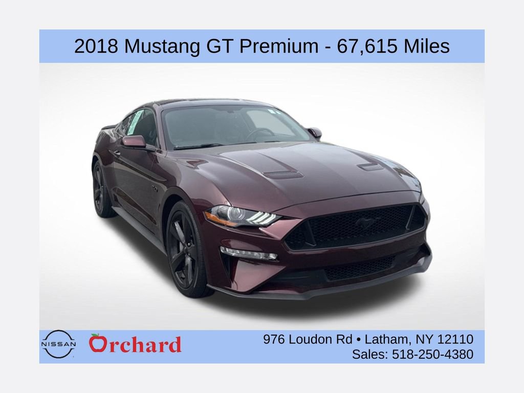 Used 2018 Ford Mustang GT Premium w/ Equipment Group 401A RWD image 1