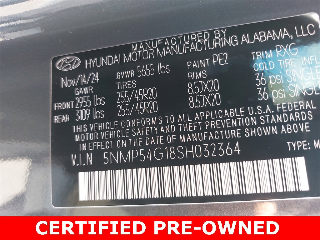 Used 2025 Hyundai Santa Fe Calligraphy image 43