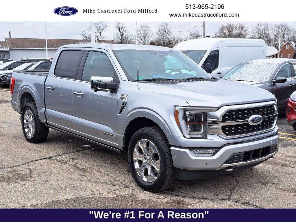 Certified 2023 Ford F150 Platinum w/ Equipment Group 701A High image 7