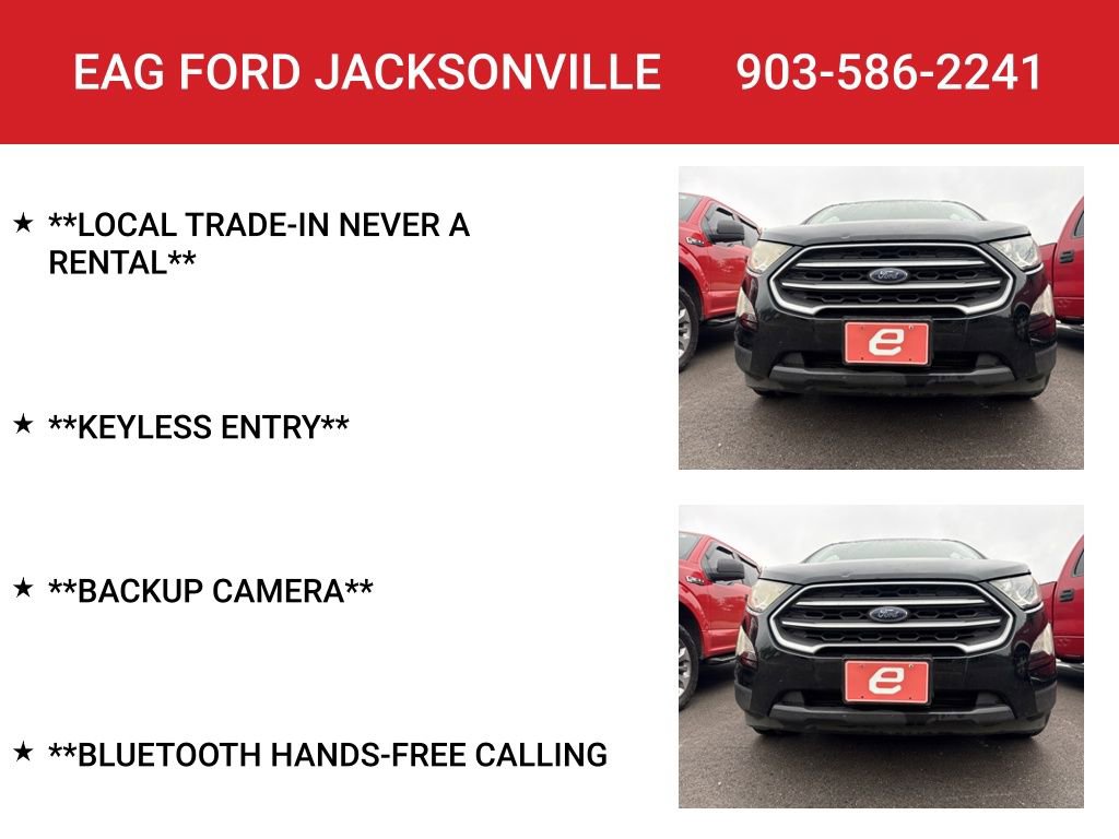 Used 2018 Ford EcoSport S FWD image 2