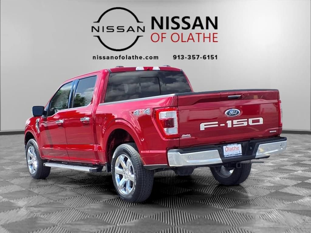 Used 2022 Ford F150 Lariat w/ Equipment Group 502A High image 3