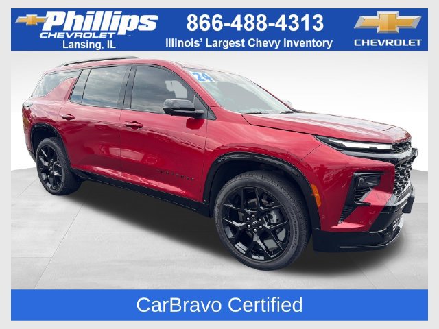 Certified 2024 Chevrolet Traverse RS w/ LPO, Floor Liner Package