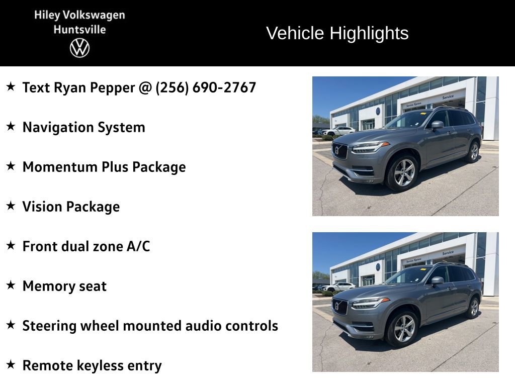 Used 2017 Volvo XC90 T5 Momentum w/ Vision Package image 6