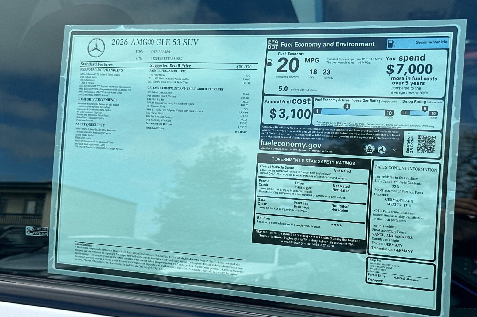 New 2026 Mercedes-Benz GLE 53 AMG 4MATIC image 31