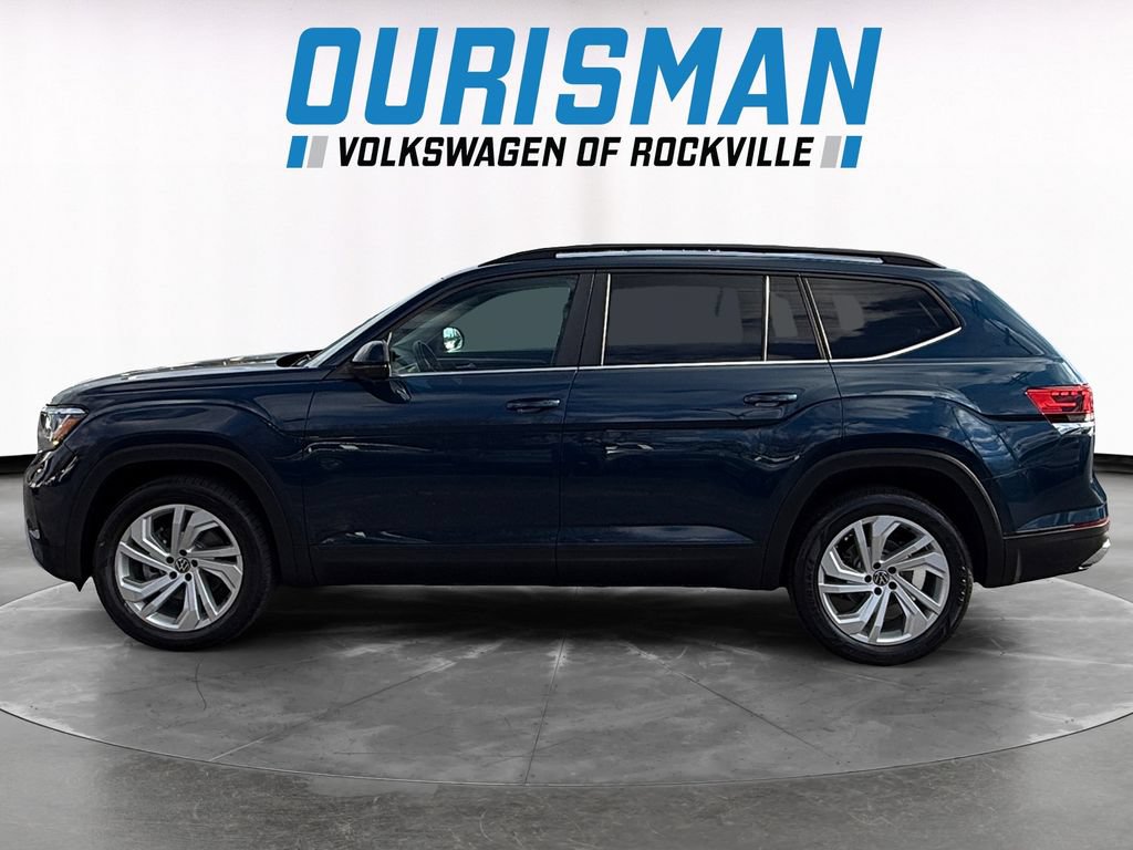 Used 2021 Volkswagen Atlas SE w/ Panoramic Sunroof Package FWD image 3