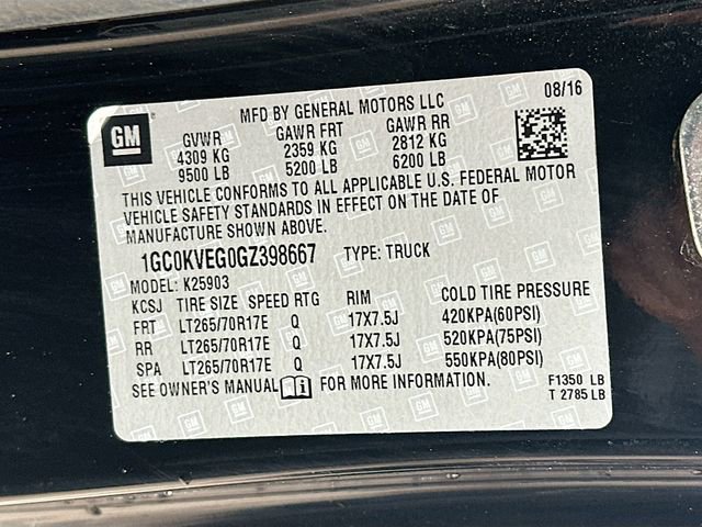 Used 2016 Chevrolet Silverado 2500 LT w/ LT Convenience Package image 30