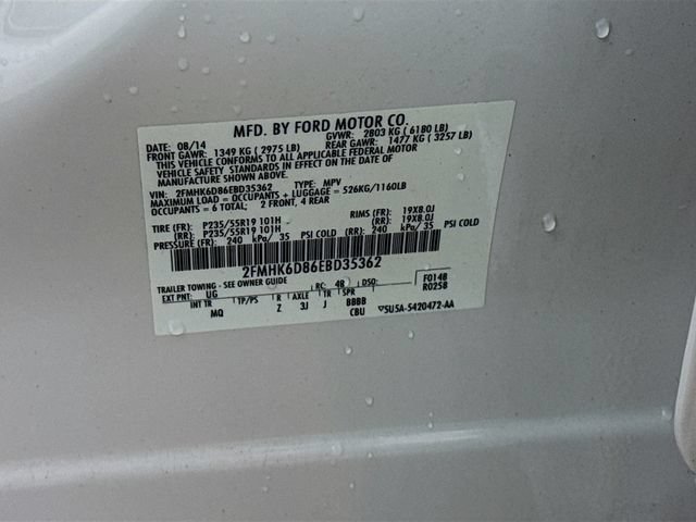 Used 2014 Ford Flex Limited w/ Equipment Group 301A AWD/4WD image 35
