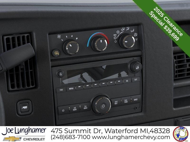 New 2025 Chevrolet Express 2500 w/ Enhanced Convenience Package RWD image 44