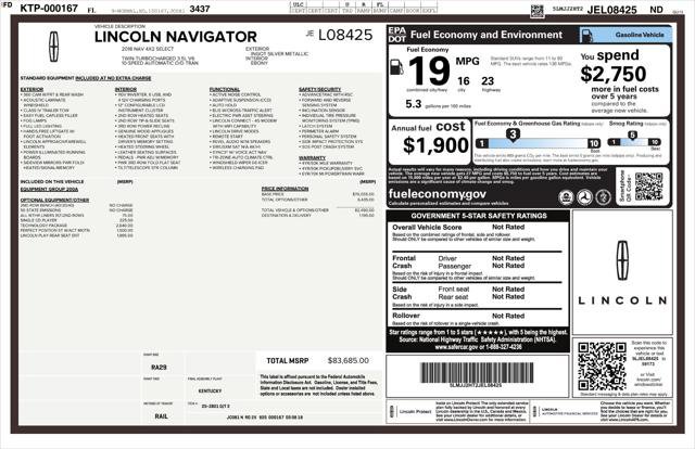 Used 2018 Lincoln Navigator Select w/ Technology Package image 6