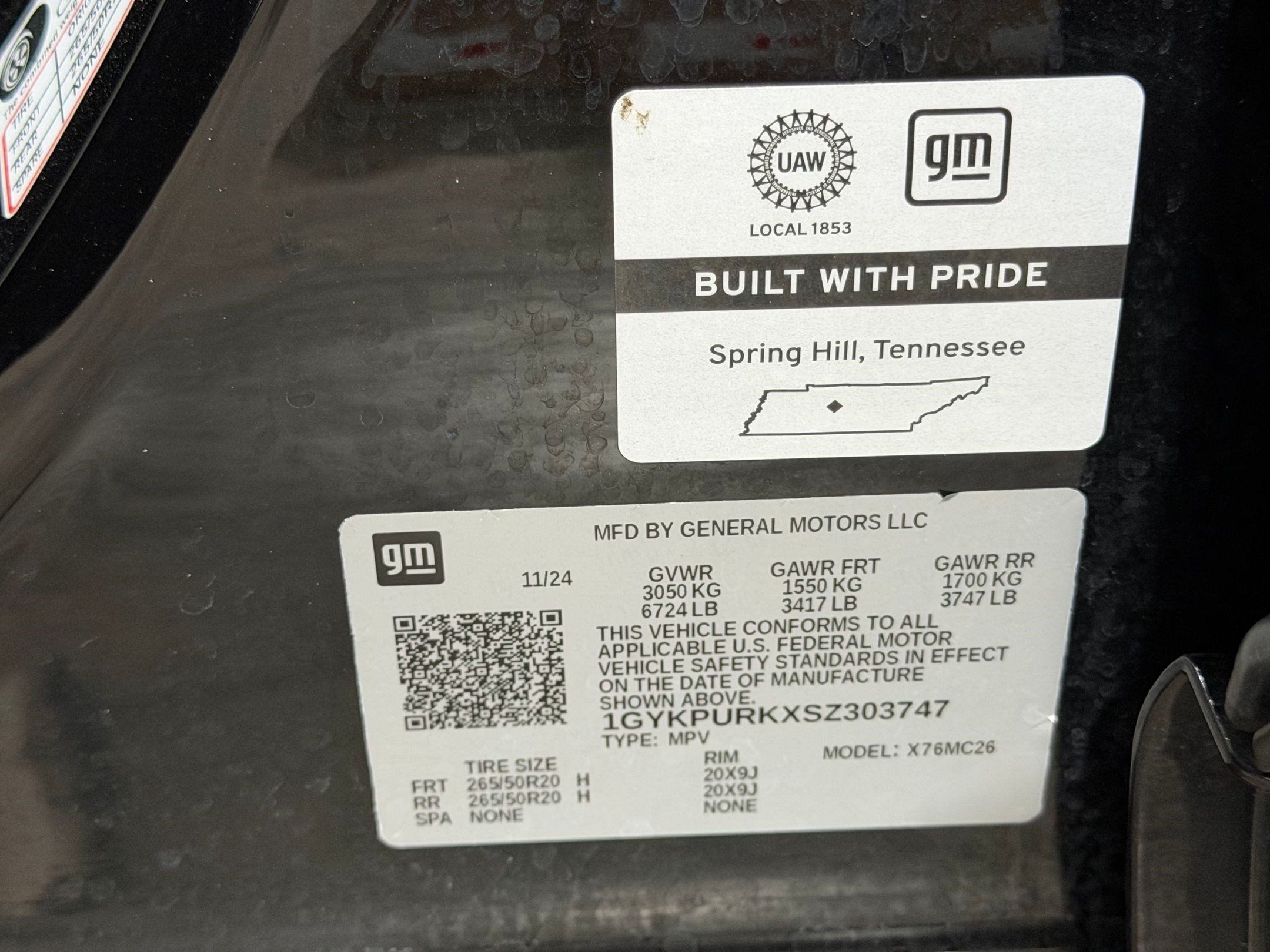 Certified 2025 Cadillac Lyriq Sport w/ LPO, Floor Liner Package RWD image 31