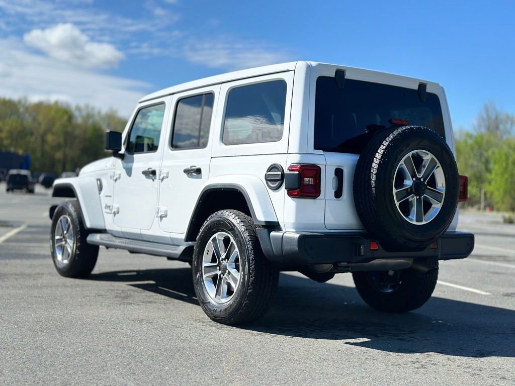 Used 2021 Jeep Wrangler Unlimited Sahara AWD/4WD image 4