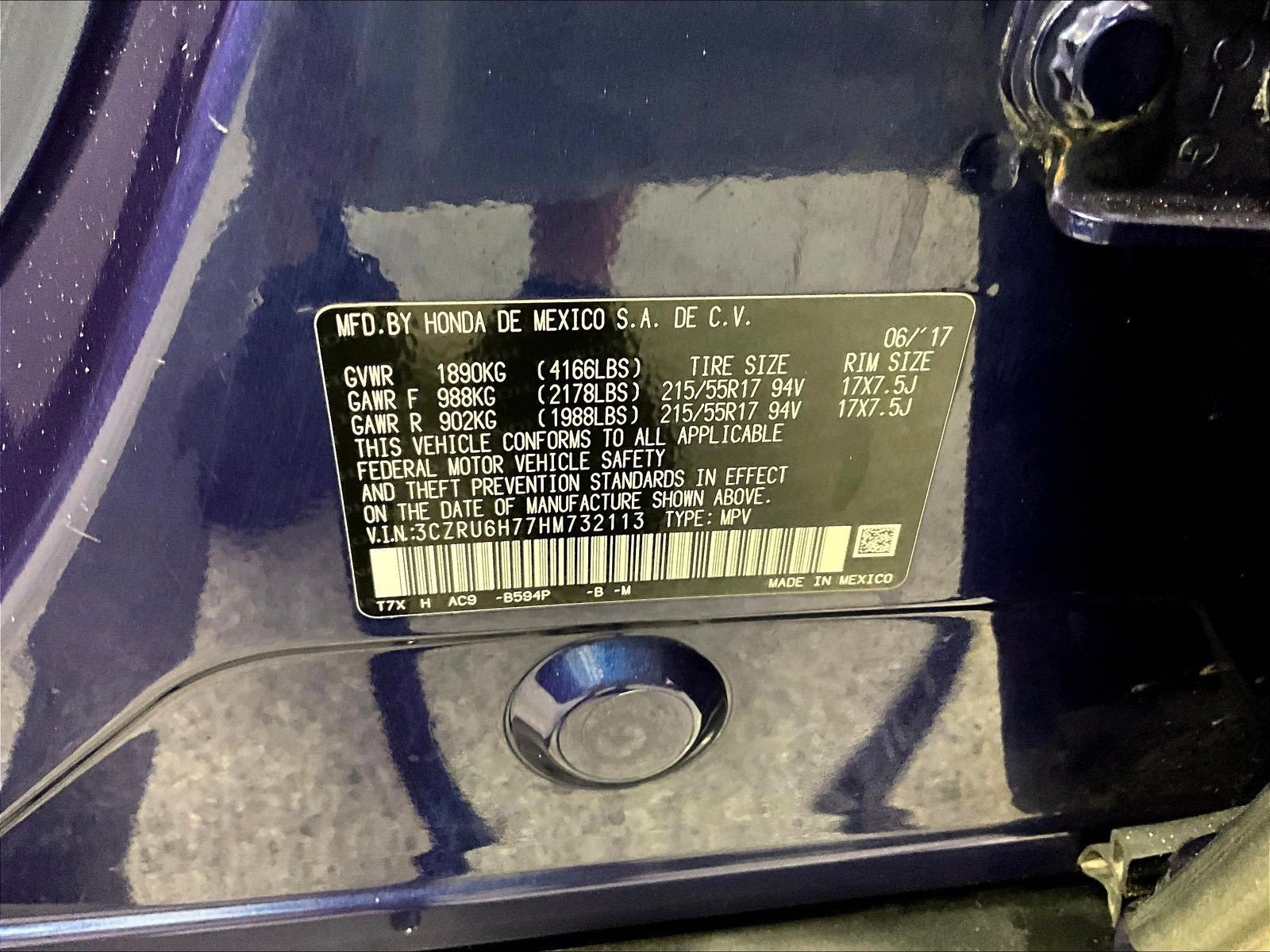 Used 2017 Honda HR-V EX-L image 19