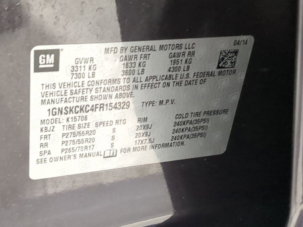 Used 2015 Chevrolet Tahoe LTZ image 47