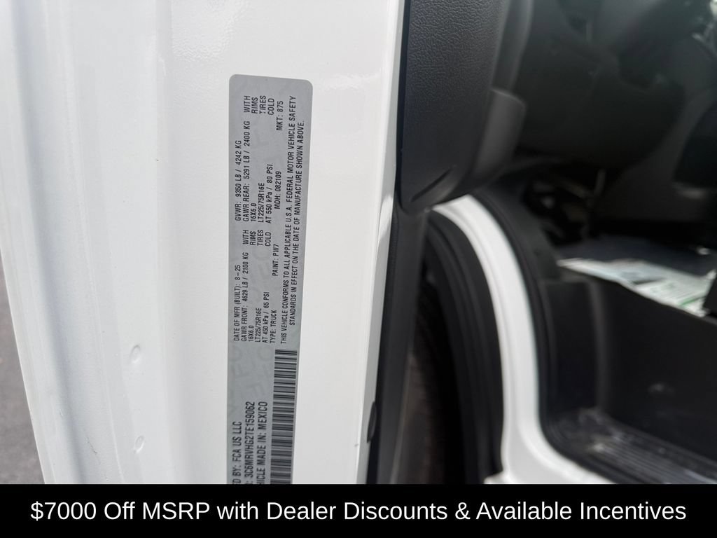 New 2026 RAM ProMaster 3500 w/ Premium Convenience Group FWD image 24