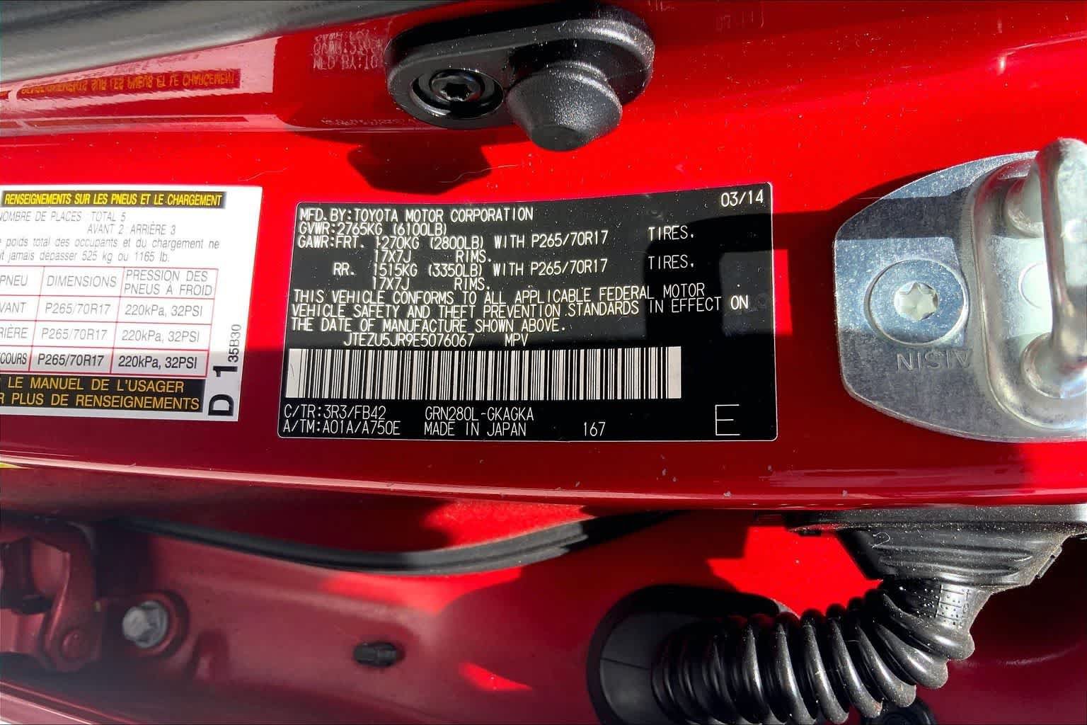 Used 2014 Toyota 4Runner SR5 RWD image 20