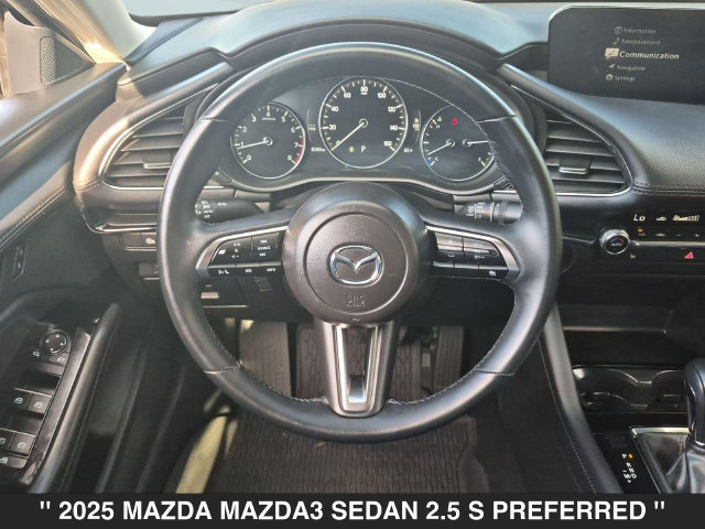 Certified 2025 MAZDA MAZDA3 s FWD image 18