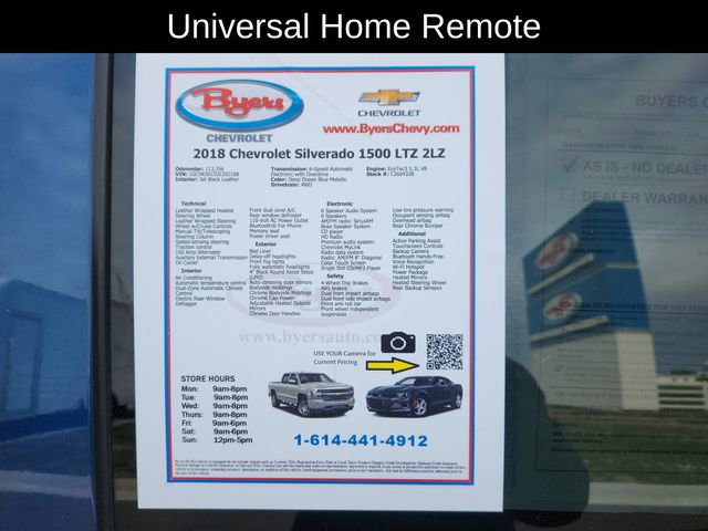 Used 2018 Chevrolet Silverado 1500 LTZ Z71 w/ LTZ Plus Package image 14