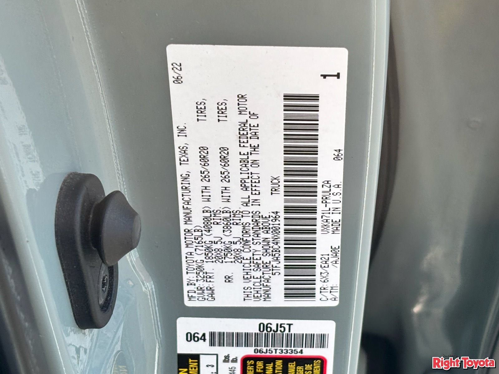 Used 2022 Toyota Tundra Limited w/ TRD Off-Road Package RWD image 32