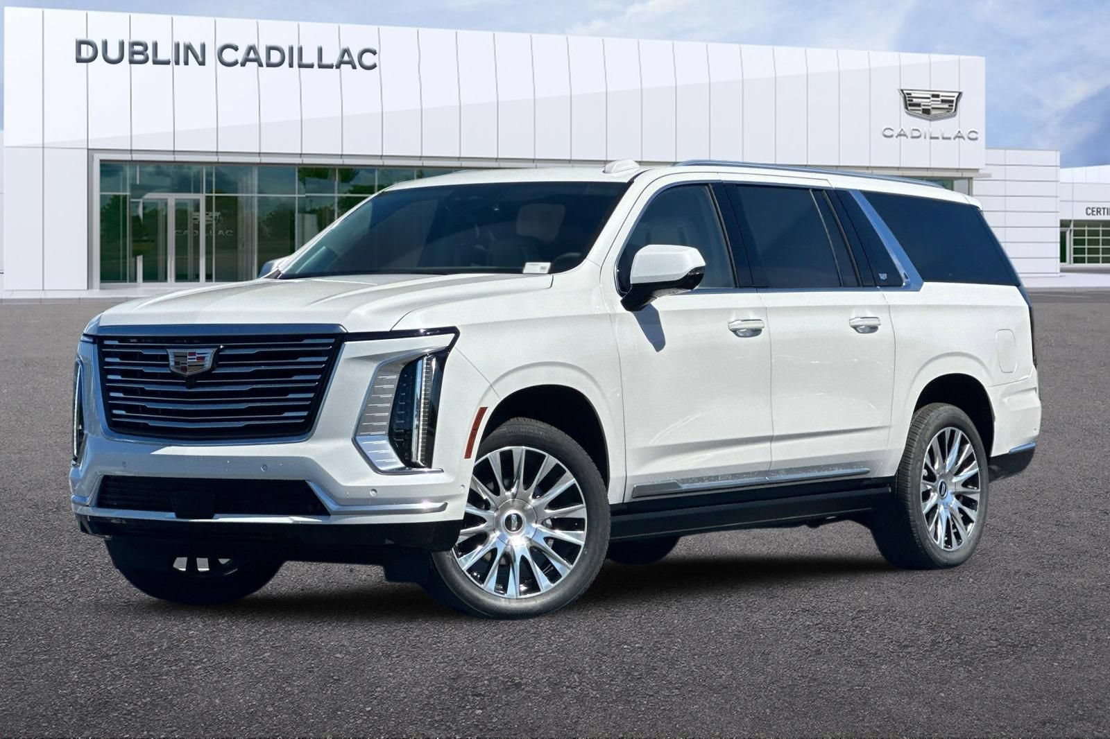Certified 2025 Cadillac Escalade ESV Premium Luxury Platinum AWD/4WD image 8