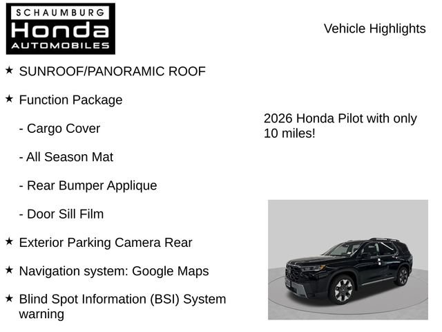 New 2026 Honda Pilot Elite image 7
