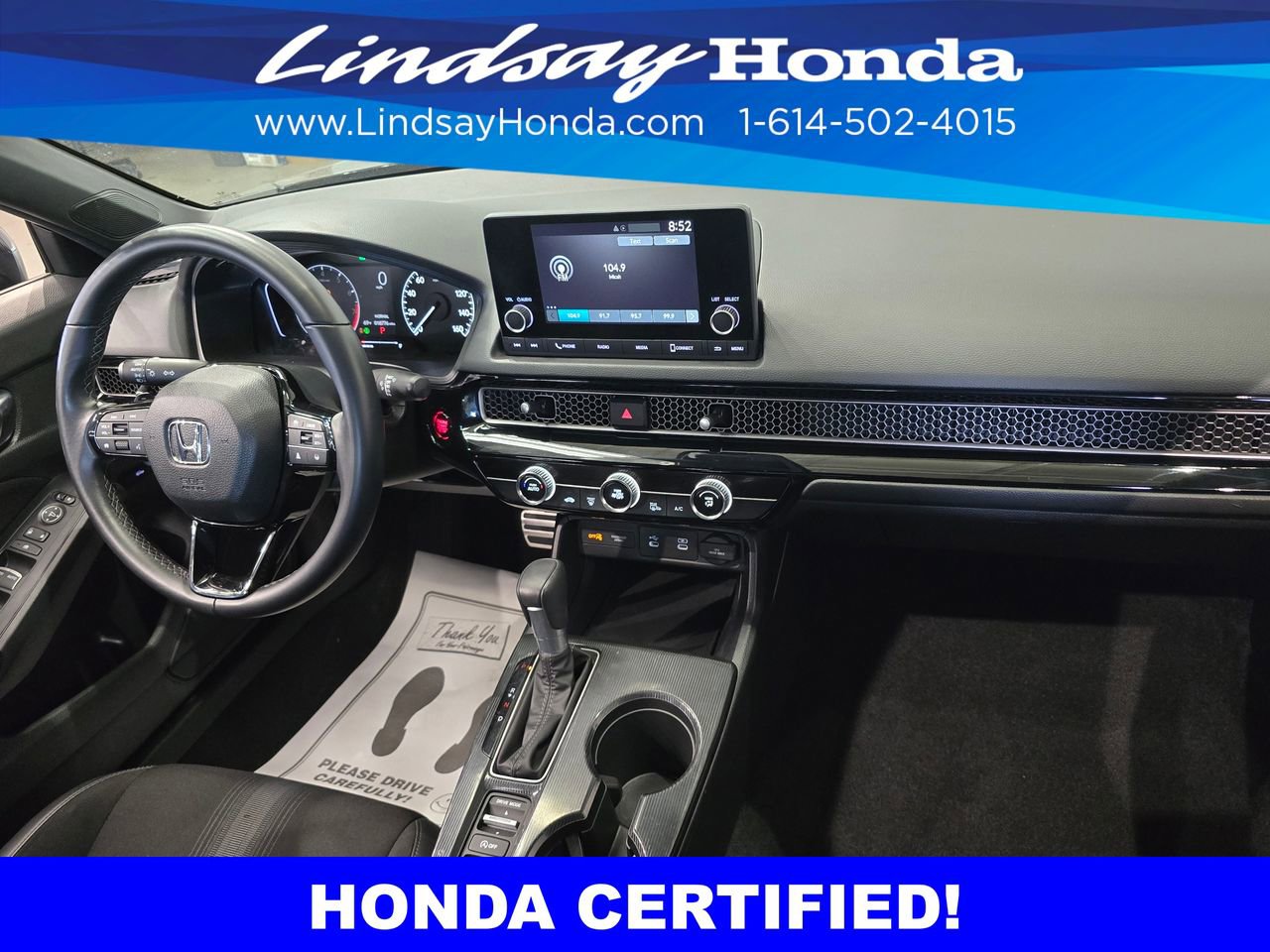 Certified 2025 Honda Civic Sport image 12