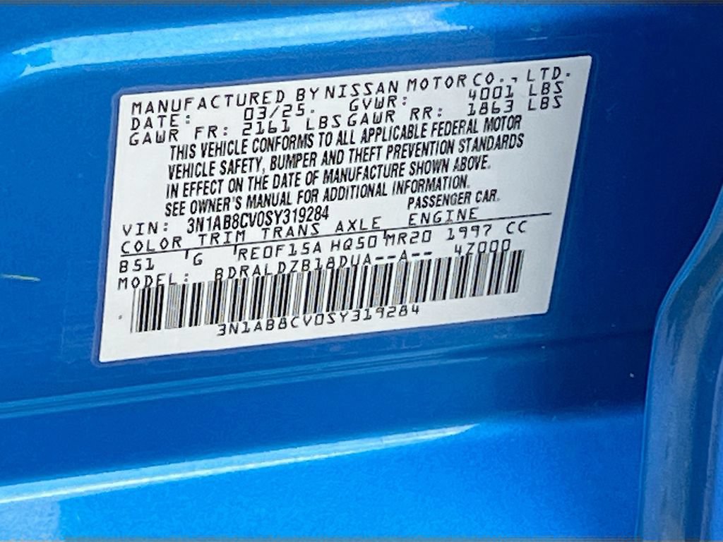 Used 2025 Nissan Sentra SV FWD image 29
