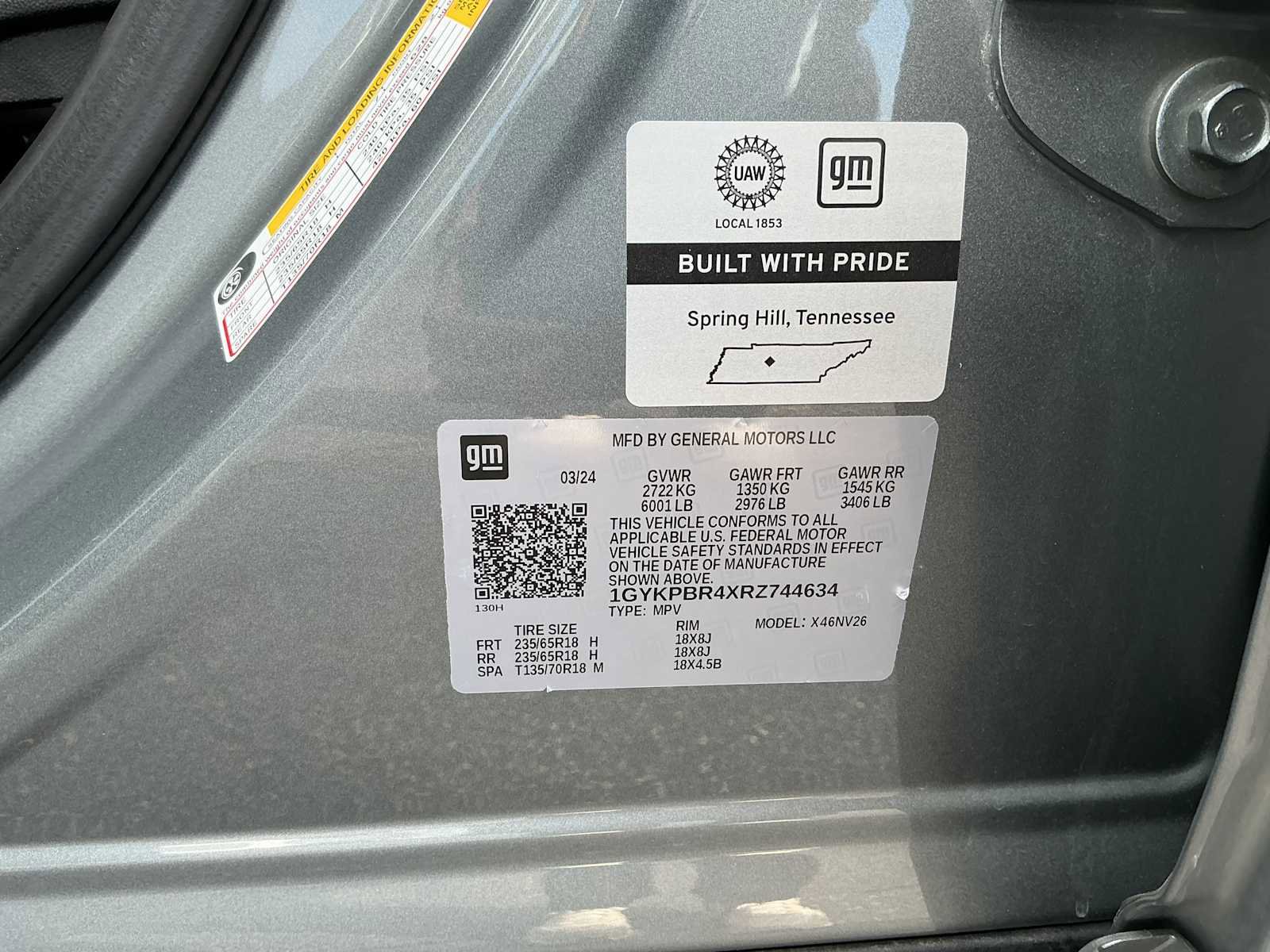 Used 2024 Cadillac XT6 Luxury w/ LPO, Floor Liner Package image 19