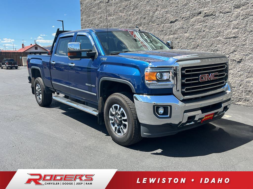 Used 2016 GMC Sierra 3500 SLT w/ Driver Alert Package AWD/4WD image 1