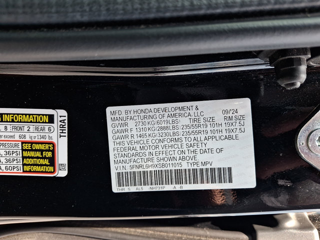 Certified 2025 Honda Odyssey Elite image 19