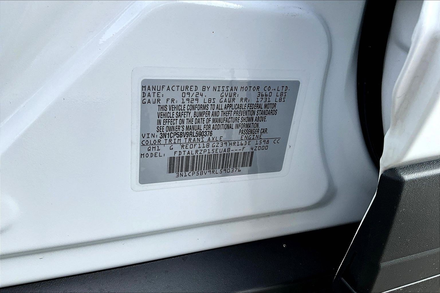 Certified 2024 Nissan Kicks S image 19