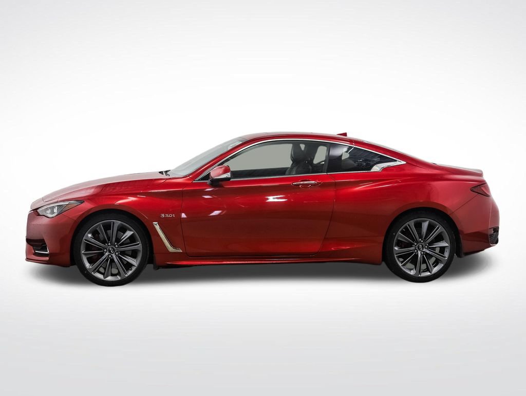 Used 2018 INFINITI Q60 Red Sport 400 w/ Sensory Package 3.0T Sport AWD/4WD image 2