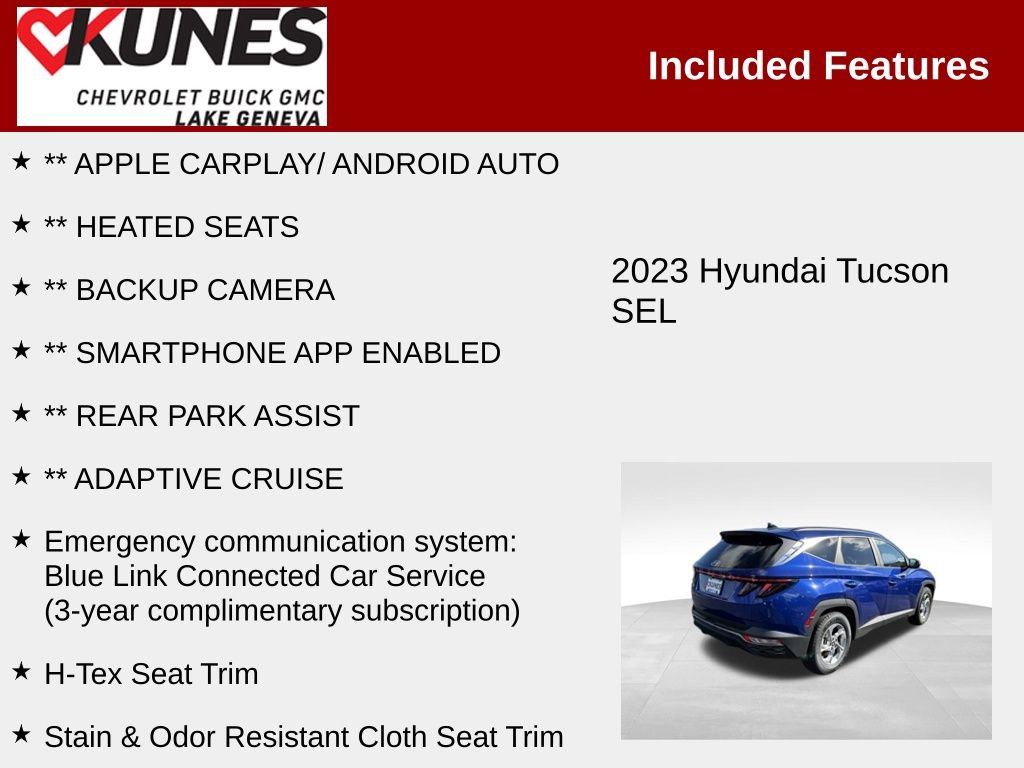 Used 2023 Hyundai Tucson SEL image 3