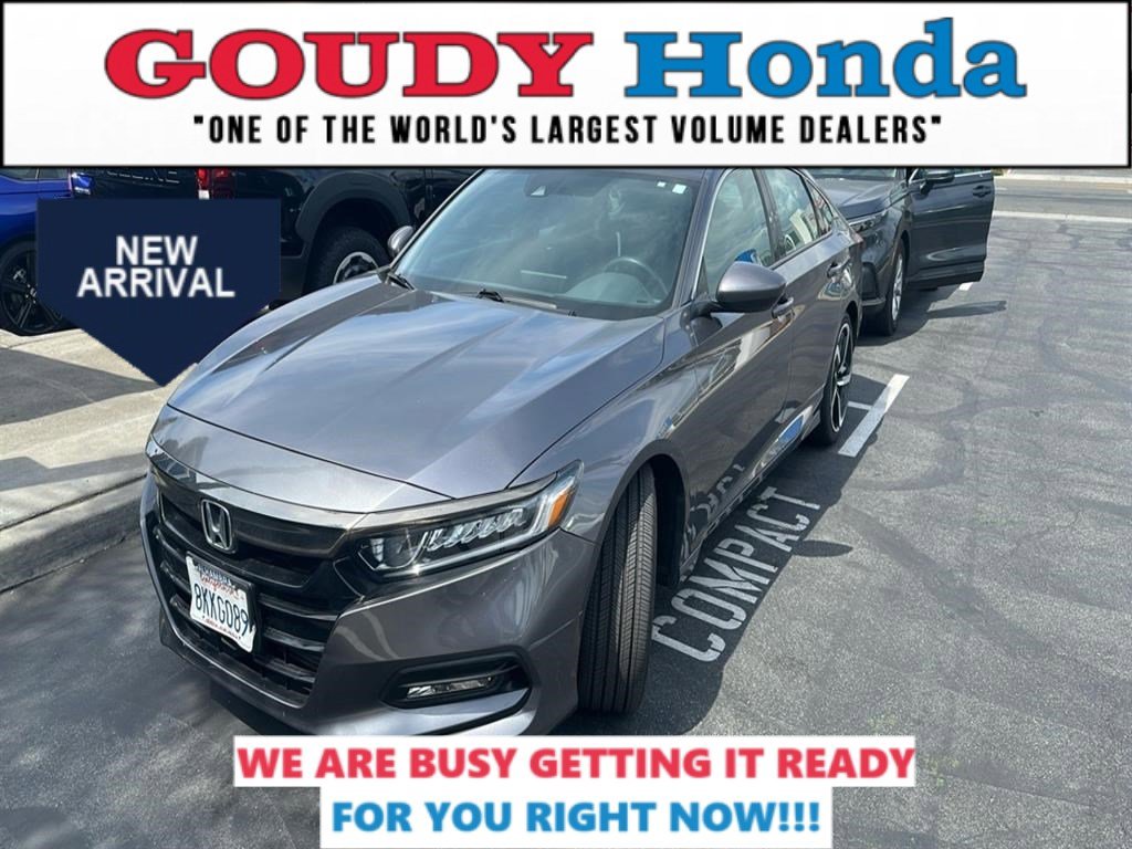 Certified 2019 Honda Accord Sport