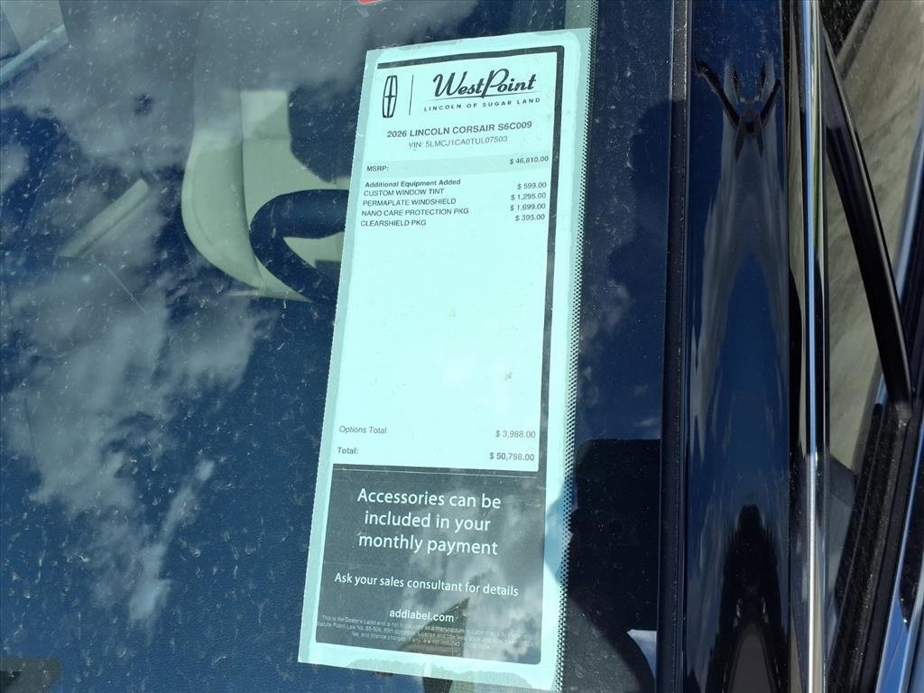 New 2026 Lincoln Corsair Premiere image 3